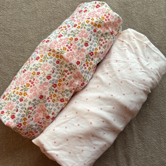 BUNDLE OF 4, PLUS BONUS, 💯% ORGANIC COTTON JERSEY BASSINET SHEETS ‼️ - Picture 3 of 15